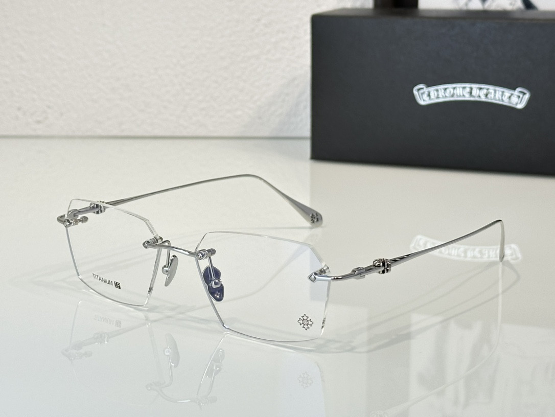 Chrome Hearts Glasses CH5806 56-17-148 - Image 6