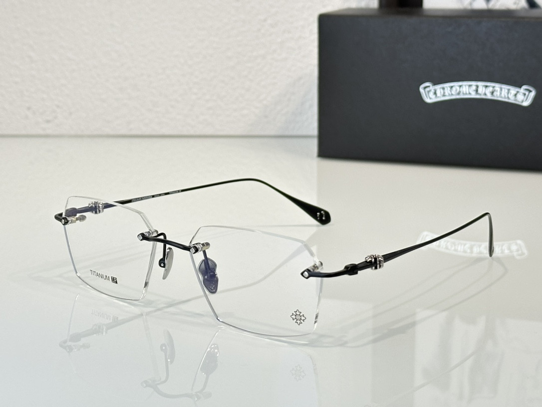 Chrome Hearts Glasses CH5806 56-17-148 - Image 9