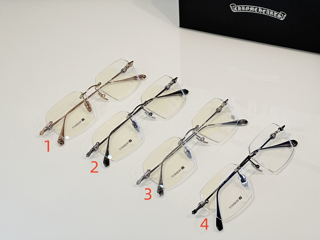 Chrome Hearts Glasses CH5806 56-17-148 - Image 2