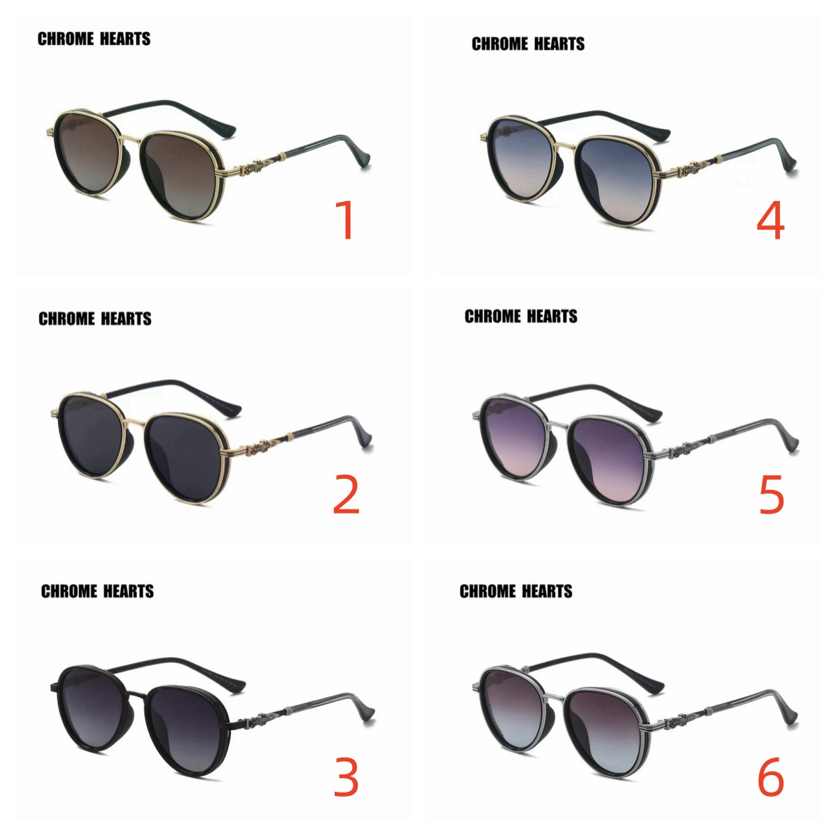 Chrome Hearts Glasses 31885 53-19-143 - Image 2