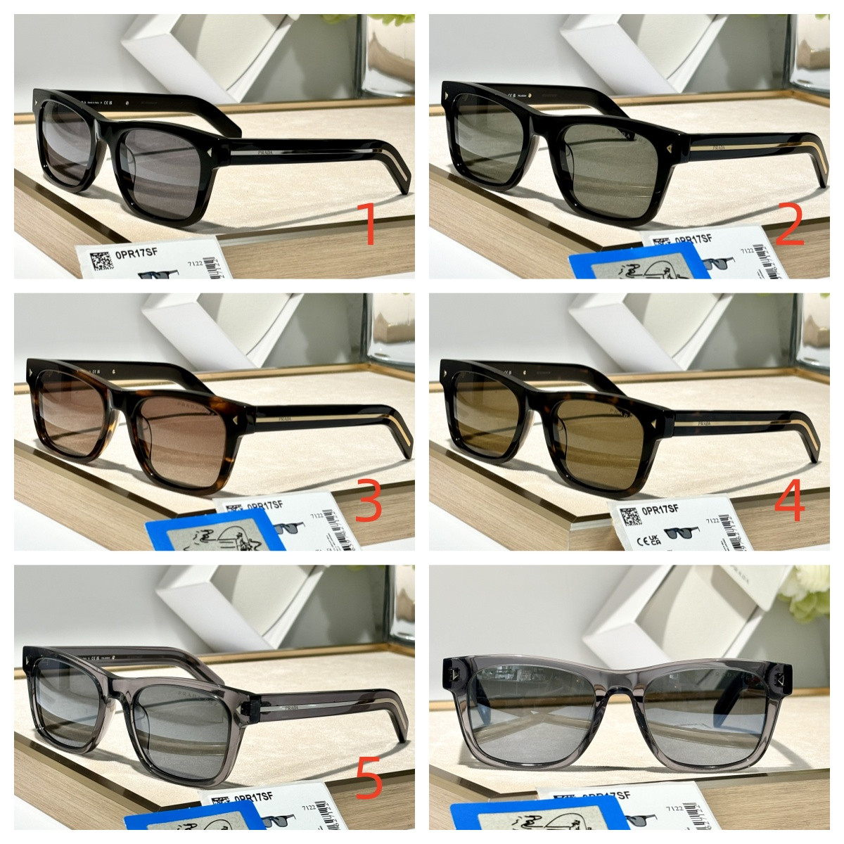 Prada Glasses SPRA17SF 54-19-145 - Image 2
