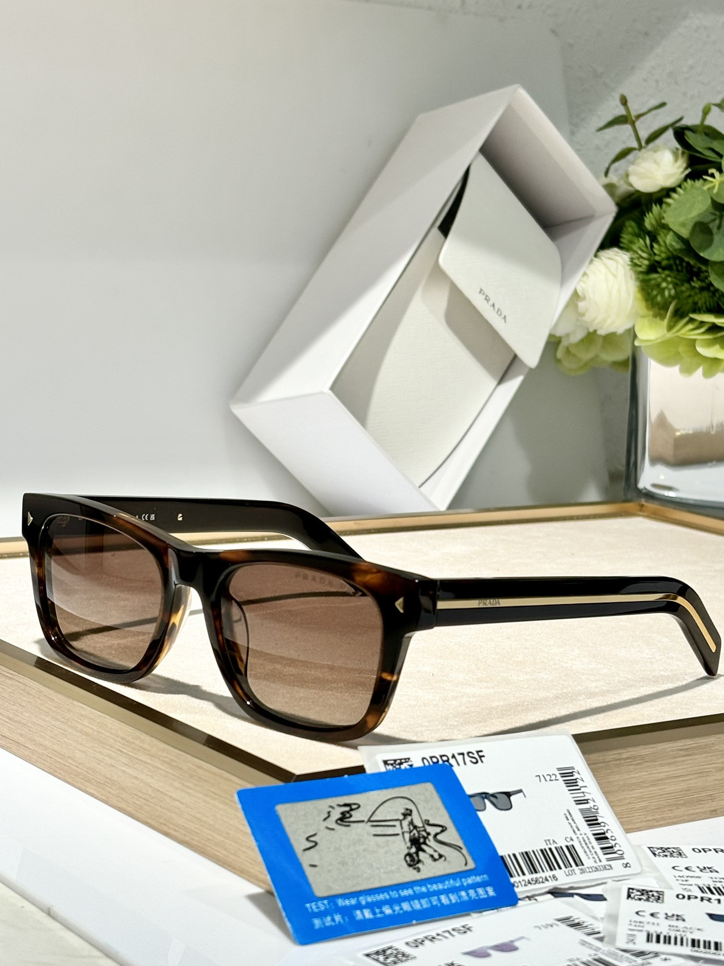 Prada Glasses SPRA17SF 54-19-145 - Image 5