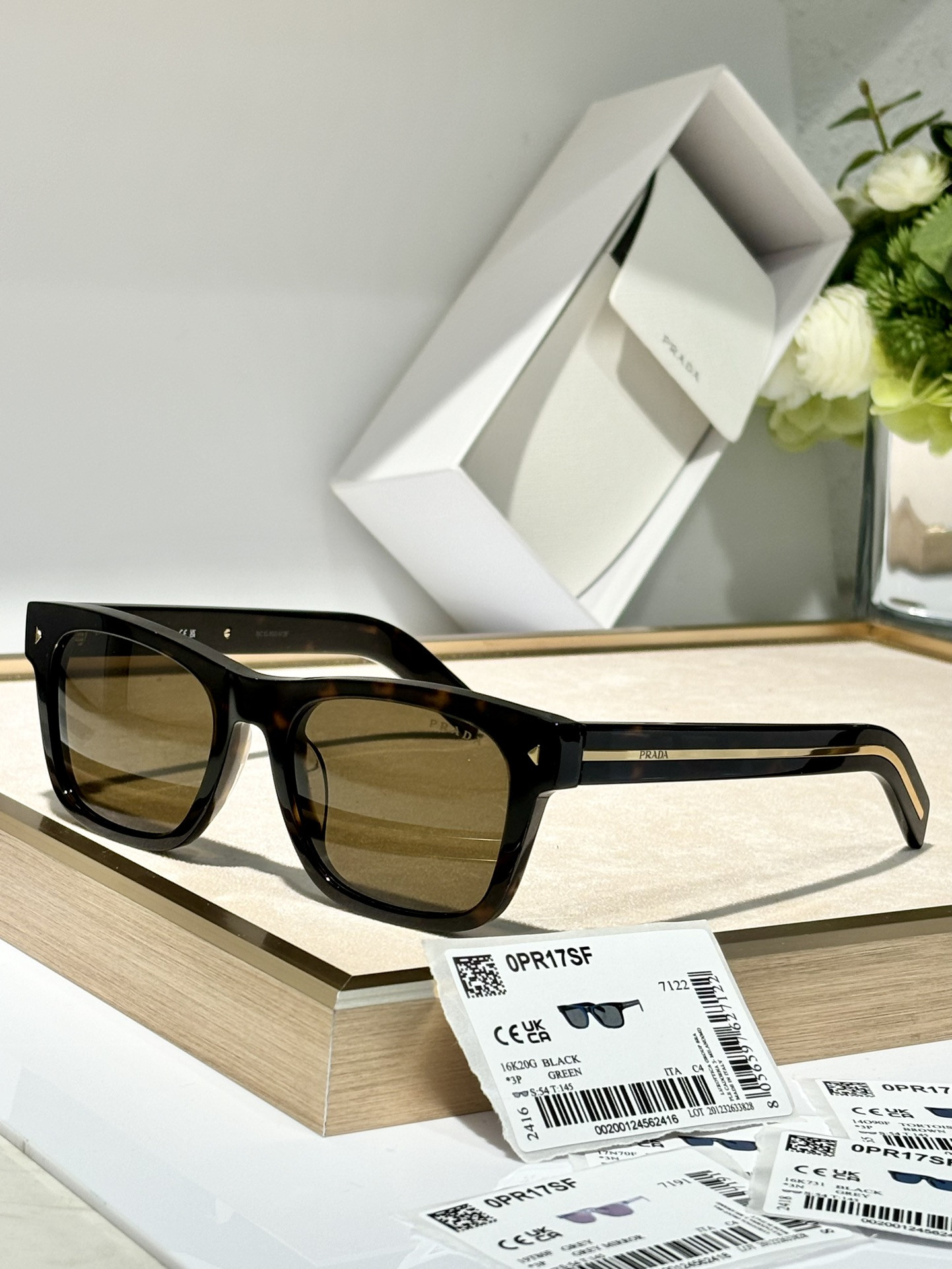 Prada Glasses SPRA17SF 54-19-145 - Image 7