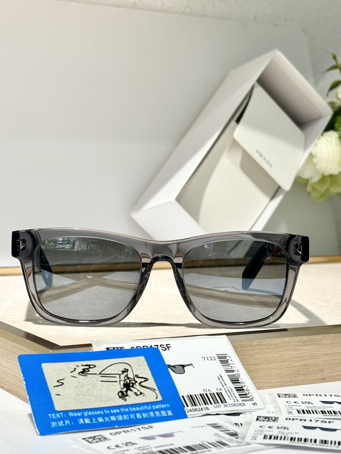 Prada Glasses SPRA17SF 54-19-145 - Image 12