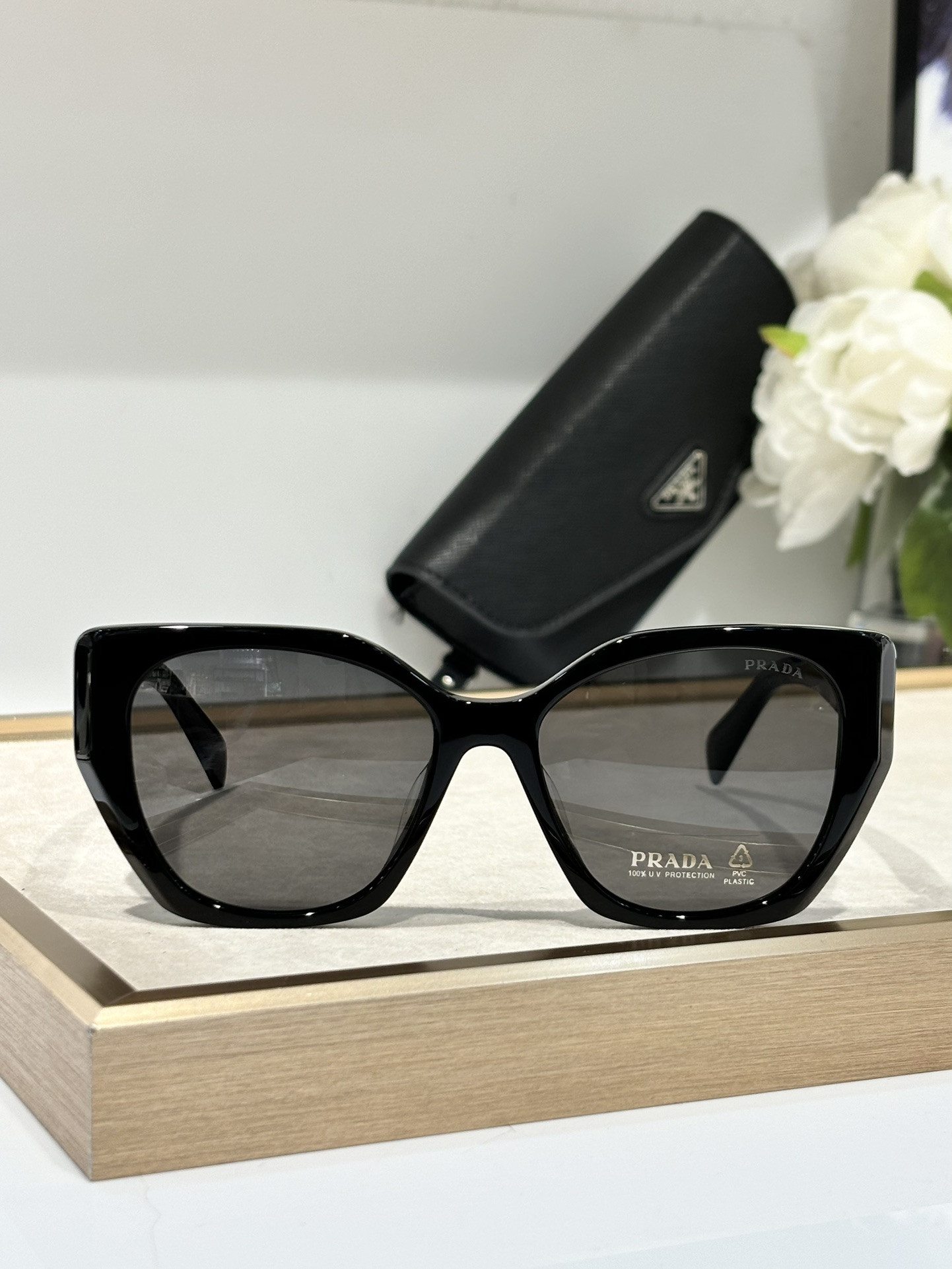Prada Glasses SPR19Z 55-17-145 - Image 4