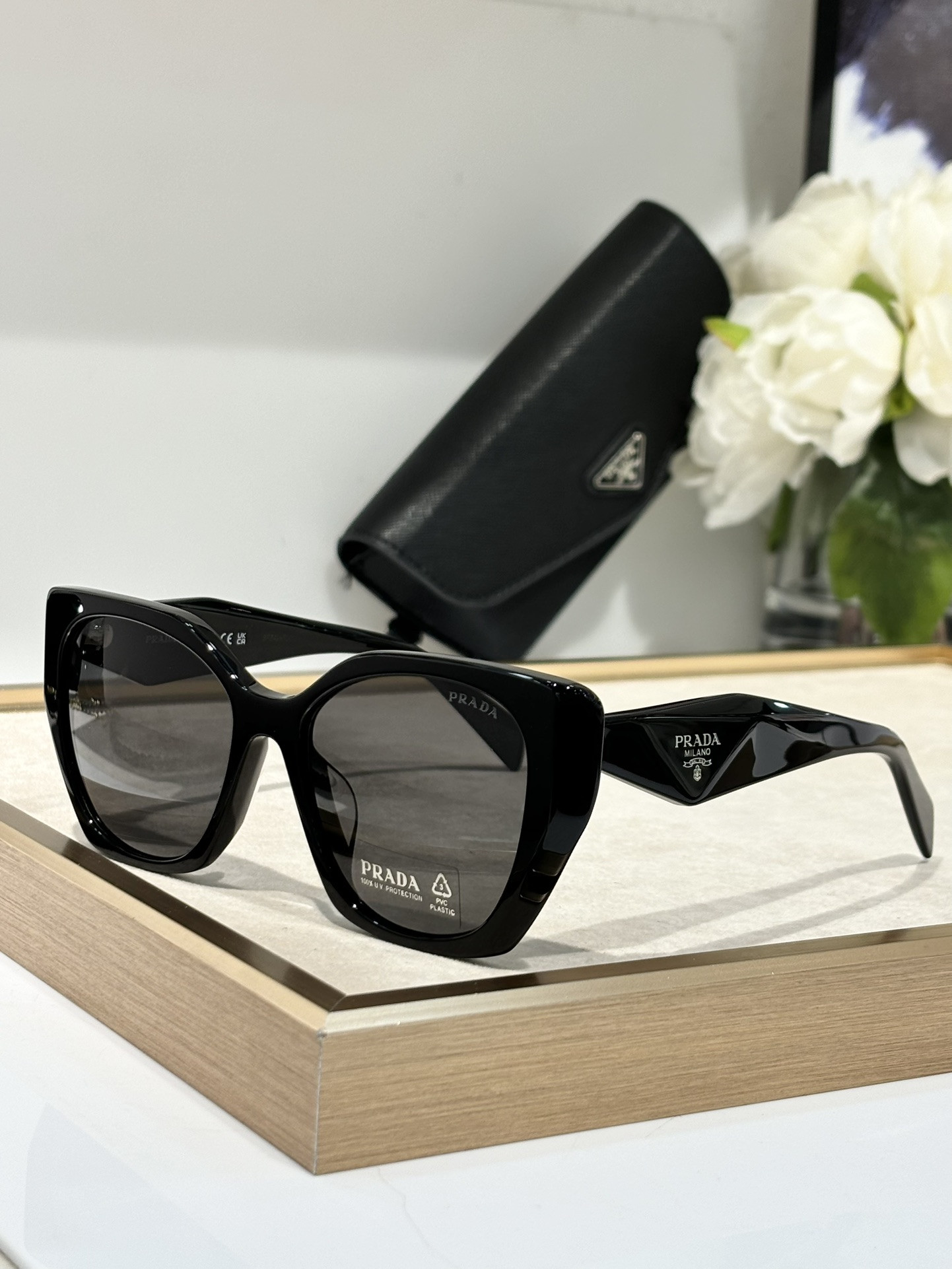Prada Glasses SPR19Z 55-17-145 - Image 5
