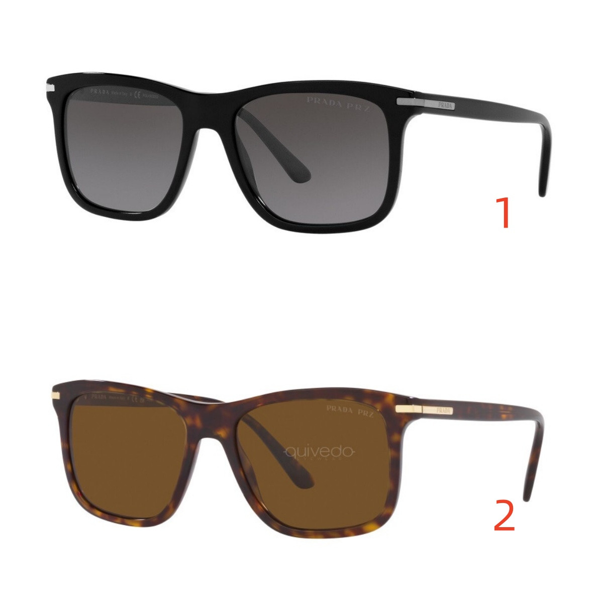 Prada Glasses SPR18W 56-18-150 - Image 2