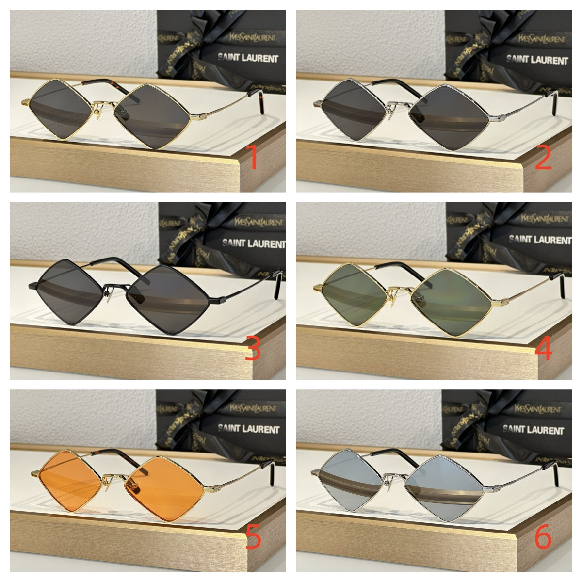 YSL Glasses SL302 55-17-145 - Image 2