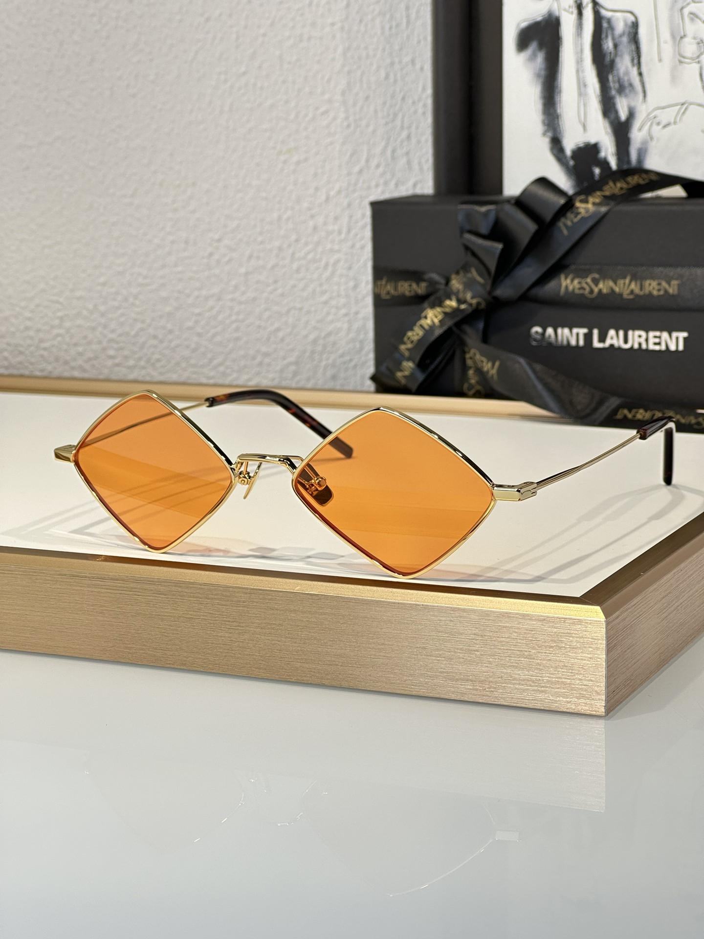 YSL Glasses SL302 55-17-145 - Image 7