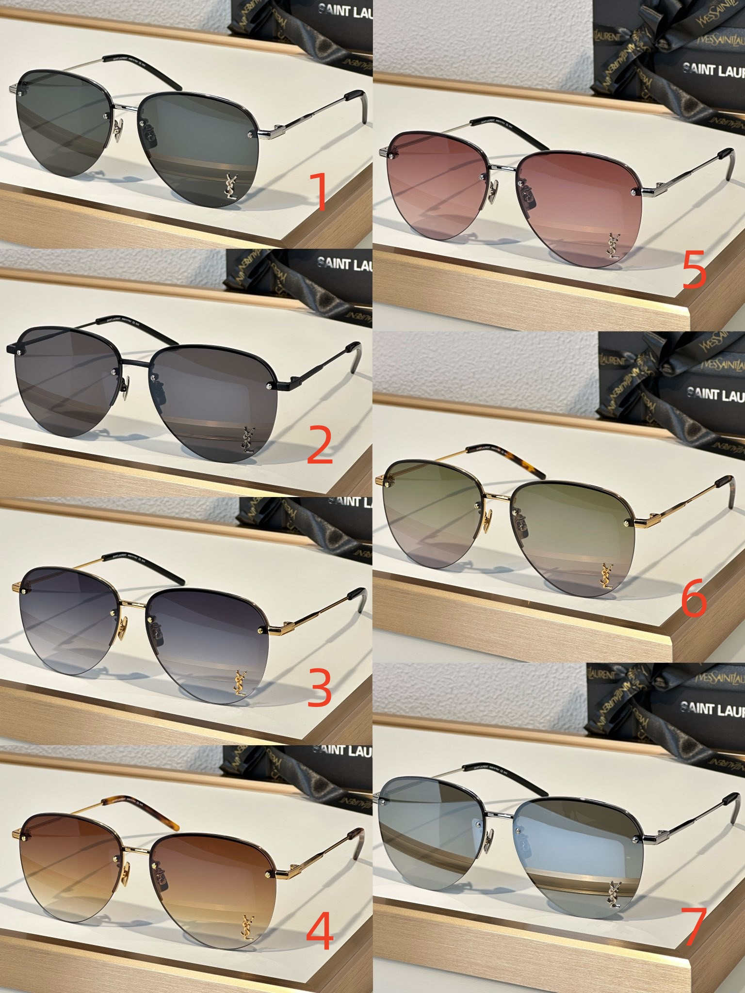 YSL Glasses SL328K 61-14-145 - Image 2