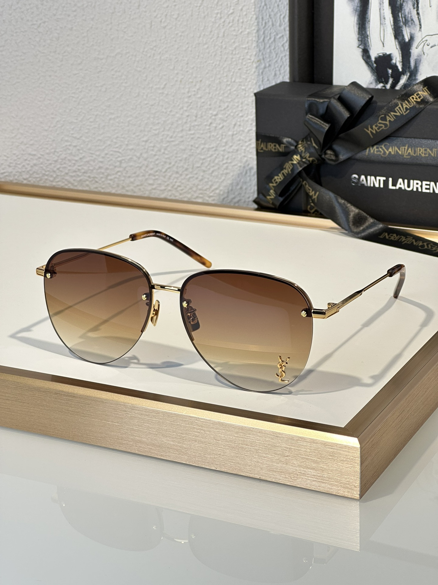 YSL Glasses SL328K 61-14-145 - Image 6