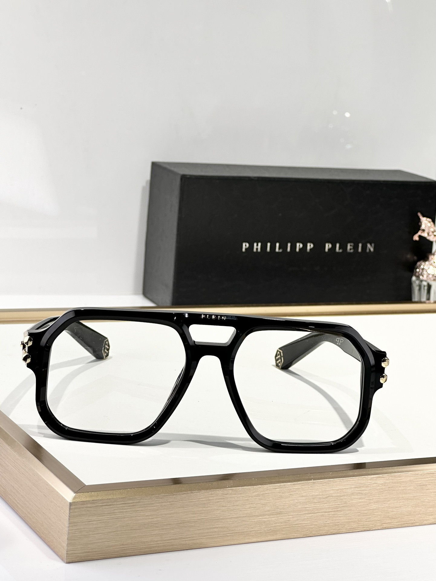 Philipp Plein Glasses Spp138 57-22-145 - Image 11