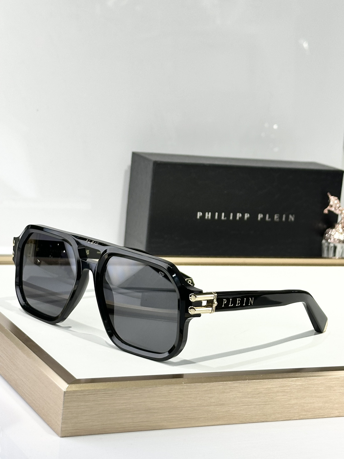 Philipp Plein Glasses Spp138 57-22-145 - Image 6