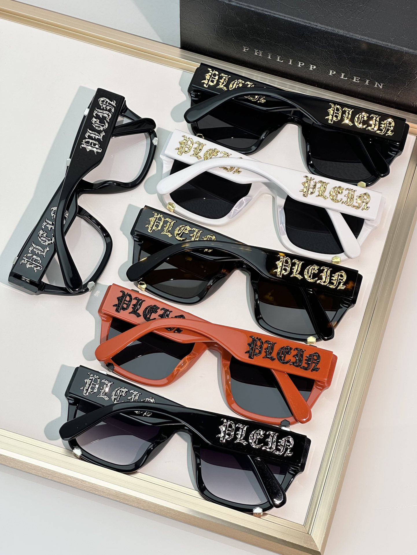 Philipp Plein Glasses SPP042W 54-23-145 - Image 3