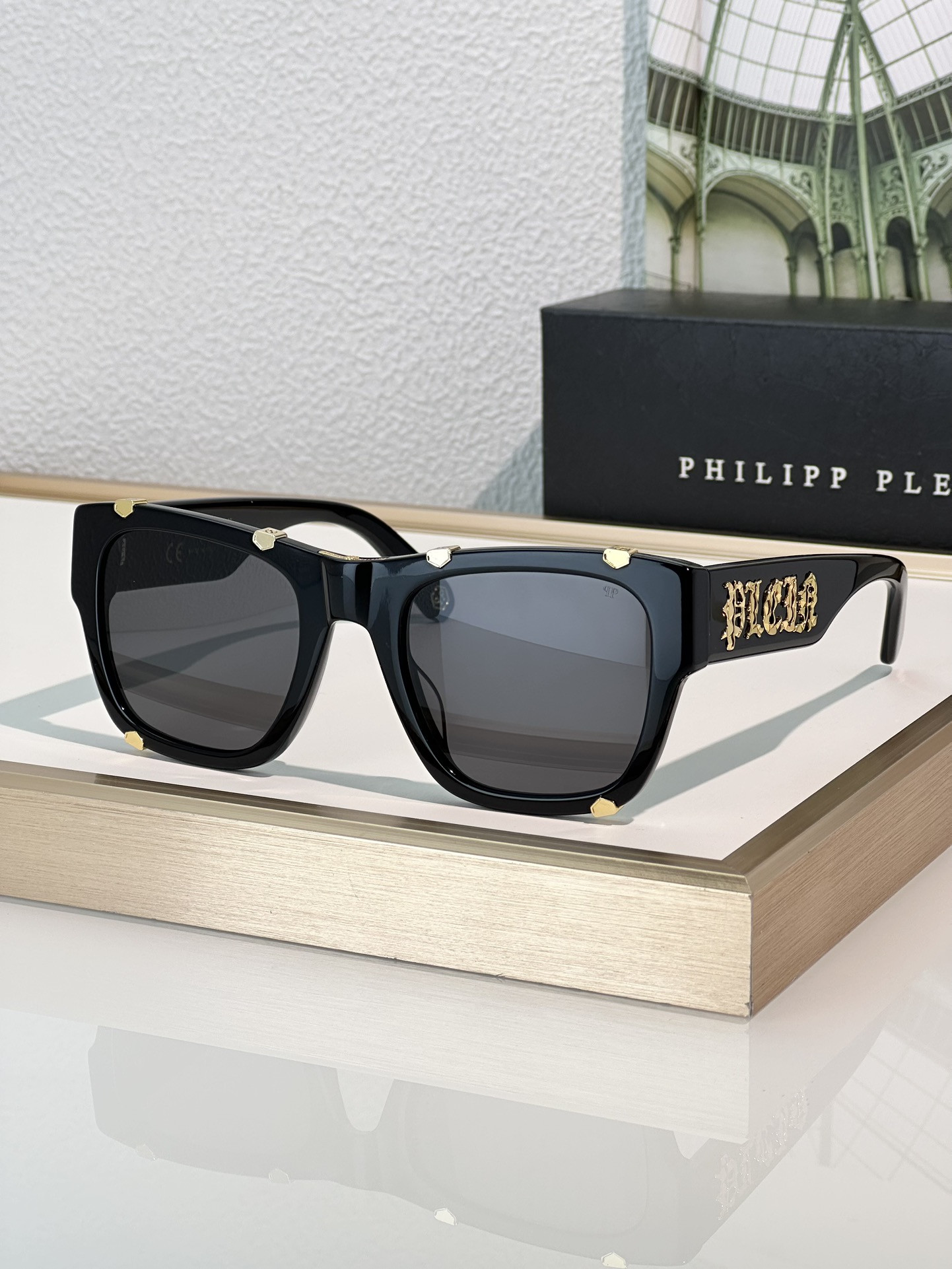 Philipp Plein Glasses SPP042W 54-23-145 - Image 7