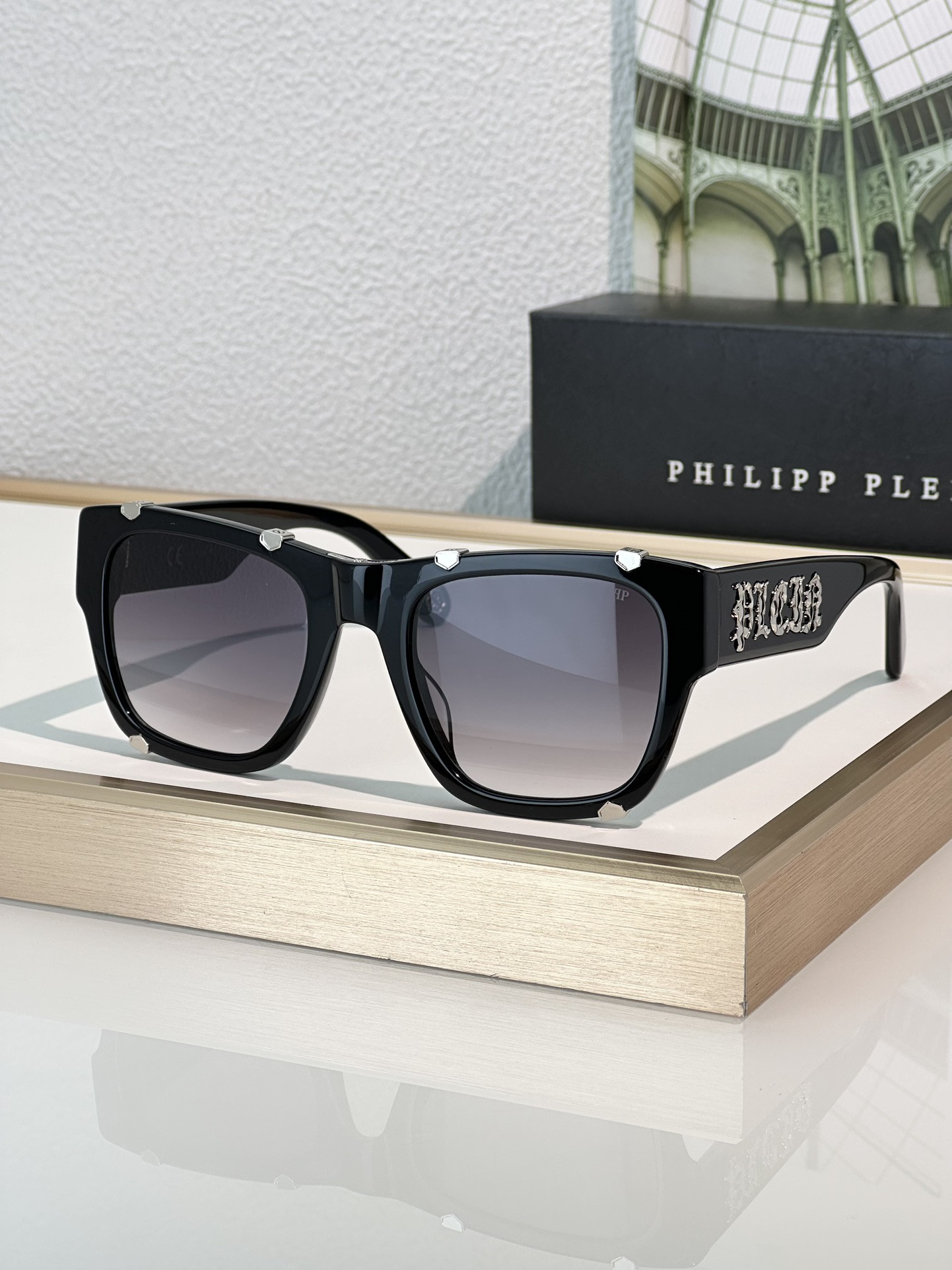 Philipp Plein Glasses SPP042W 54-23-145 - Image 6