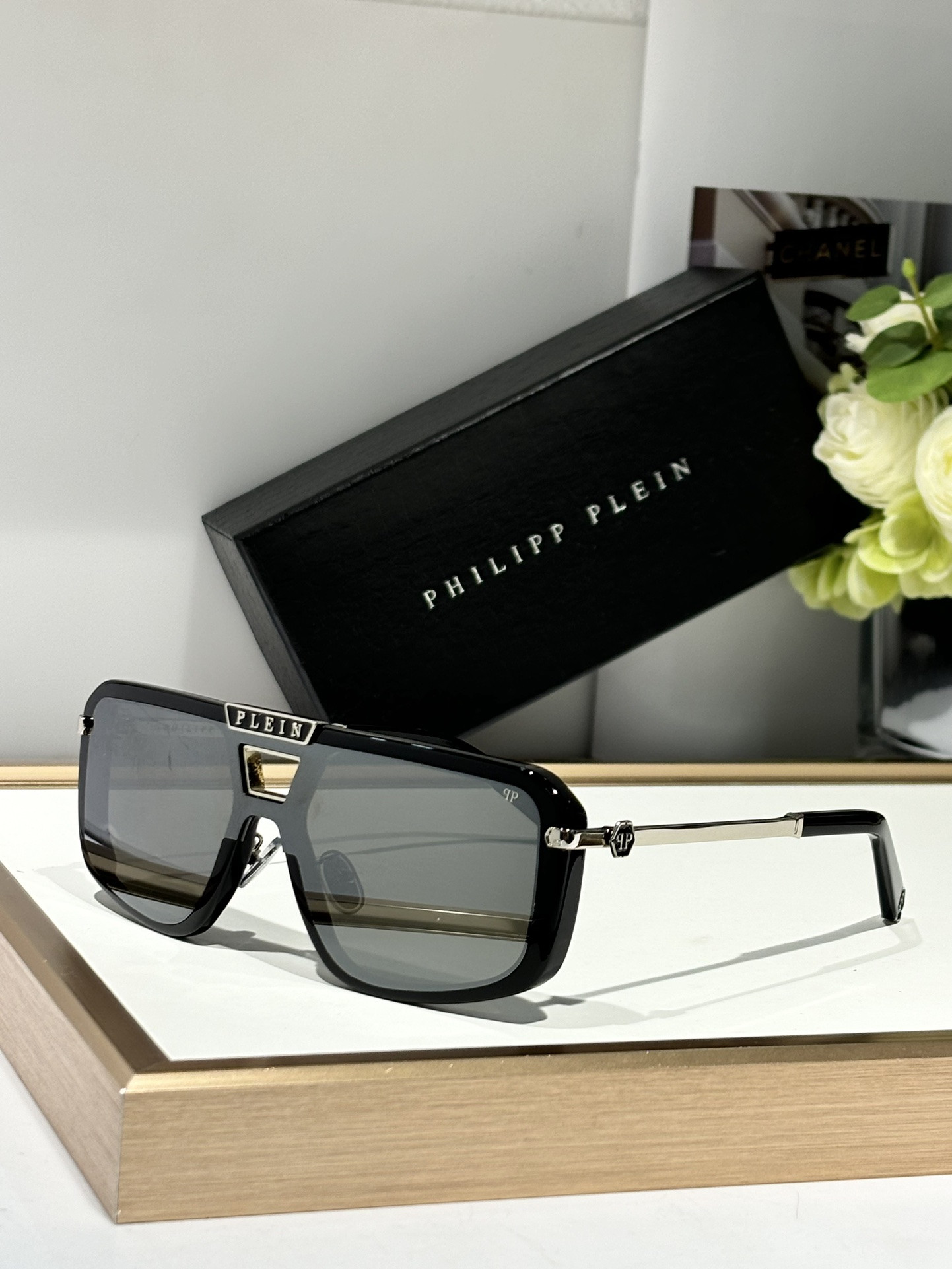 Philipp Plein Glasses SPP008M 135-0-145 - Image 6