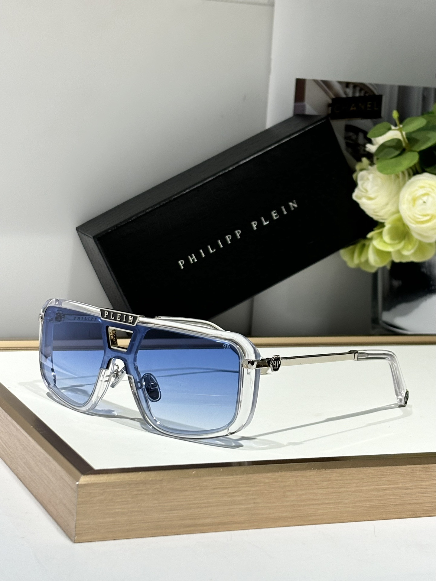 Philipp Plein Glasses SPP008M 135-0-145 - Image 8