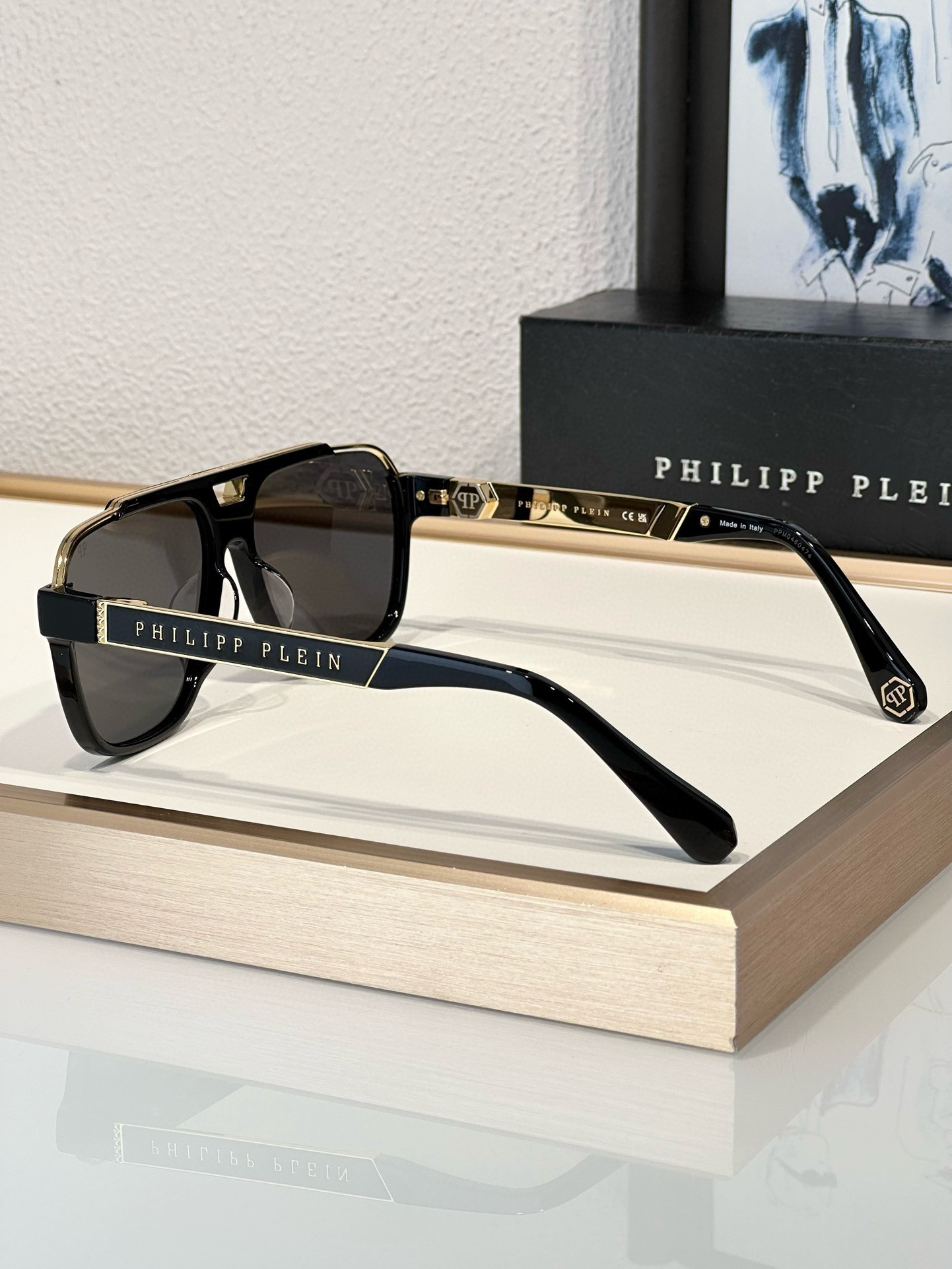 Philipp Plein Glasses SPP046M 61-15-145 - Image 12