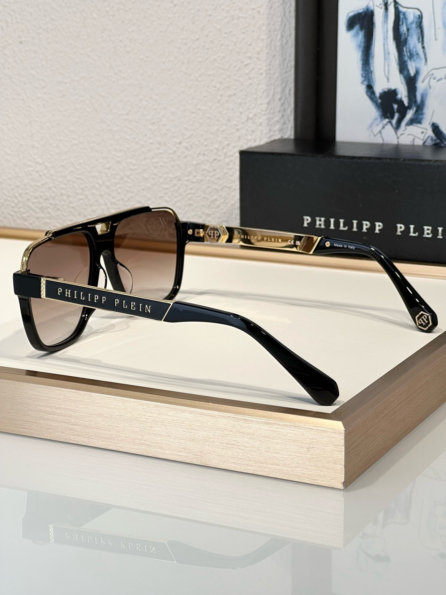 Philipp Plein Glasses SPP046M 61-15-145 - Image 8