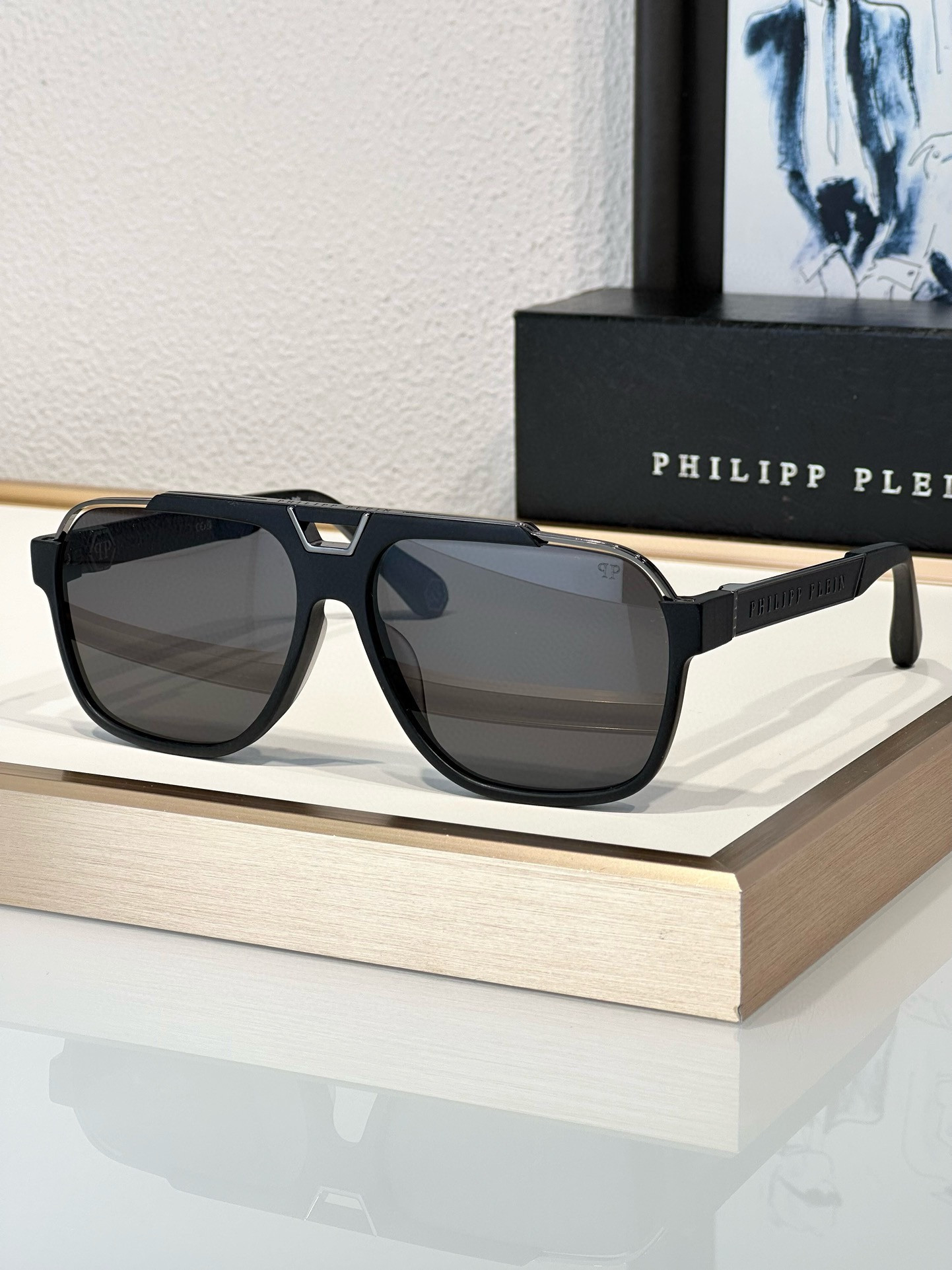 Philipp Plein Glasses SPP046M 61-15-145 - Image 9