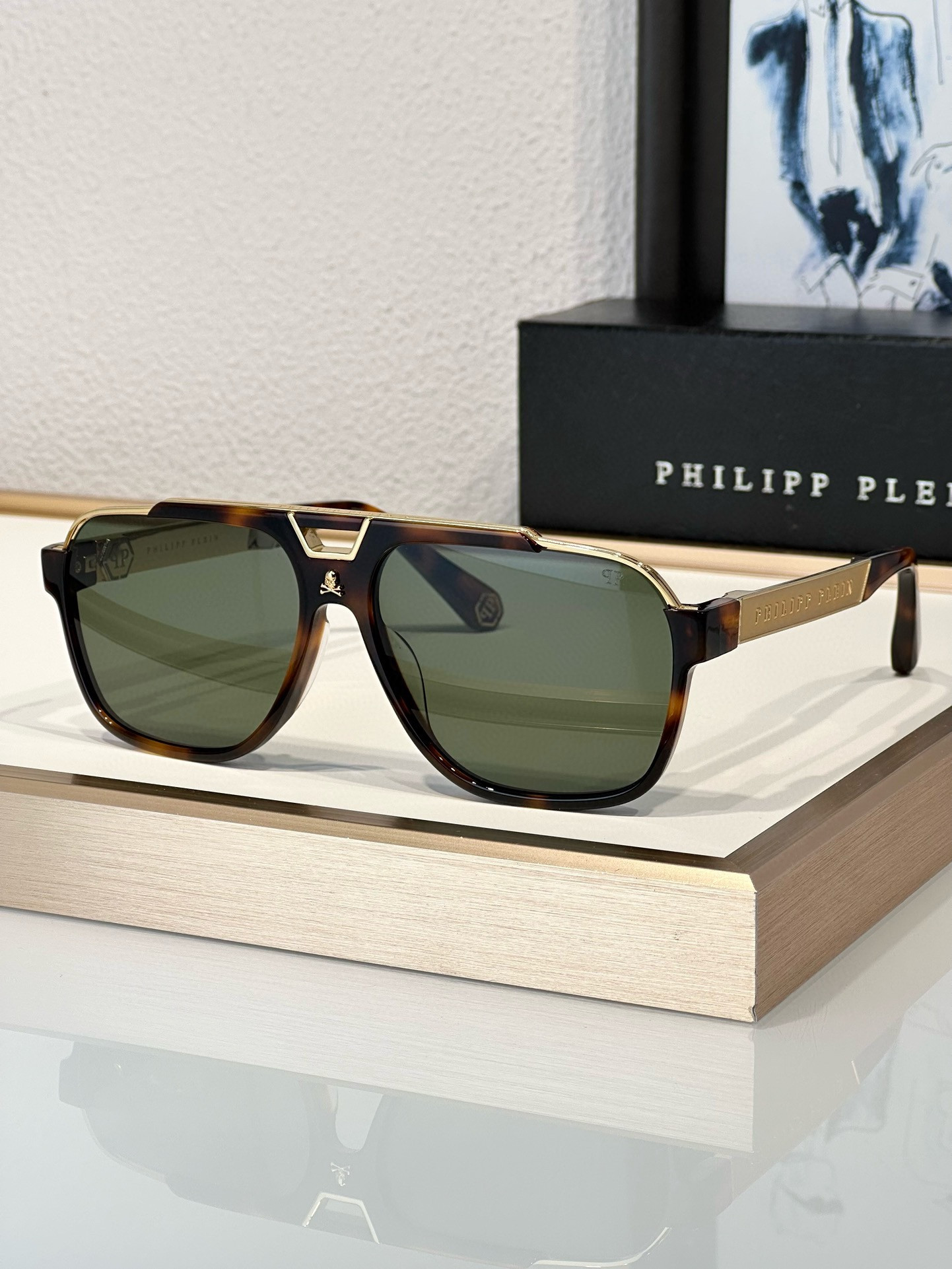 Philipp Plein Glasses SPP046M 61-15-145 - Image 4