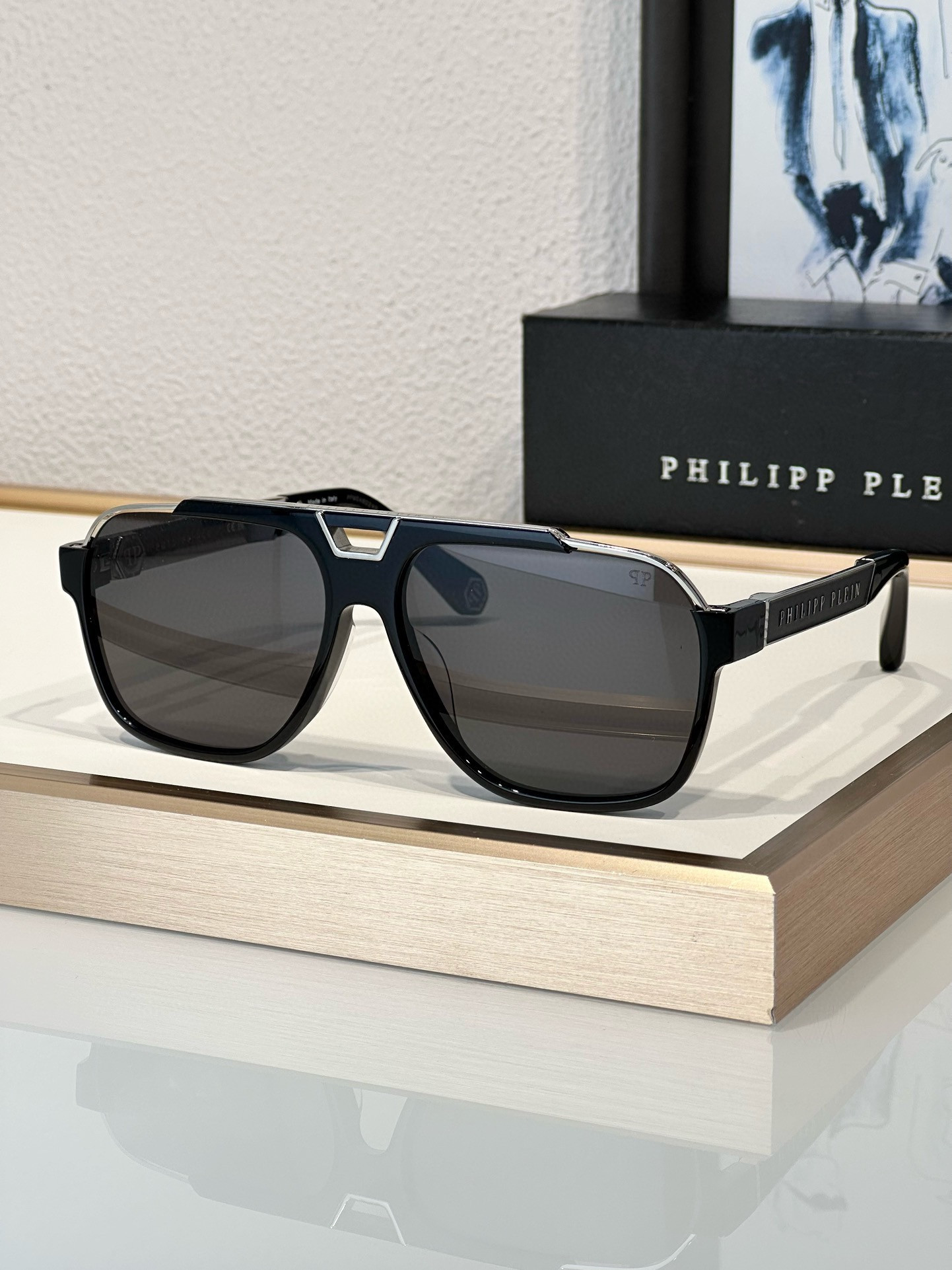 Philipp Plein Glasses SPP046M 61-15-145 - Image 5