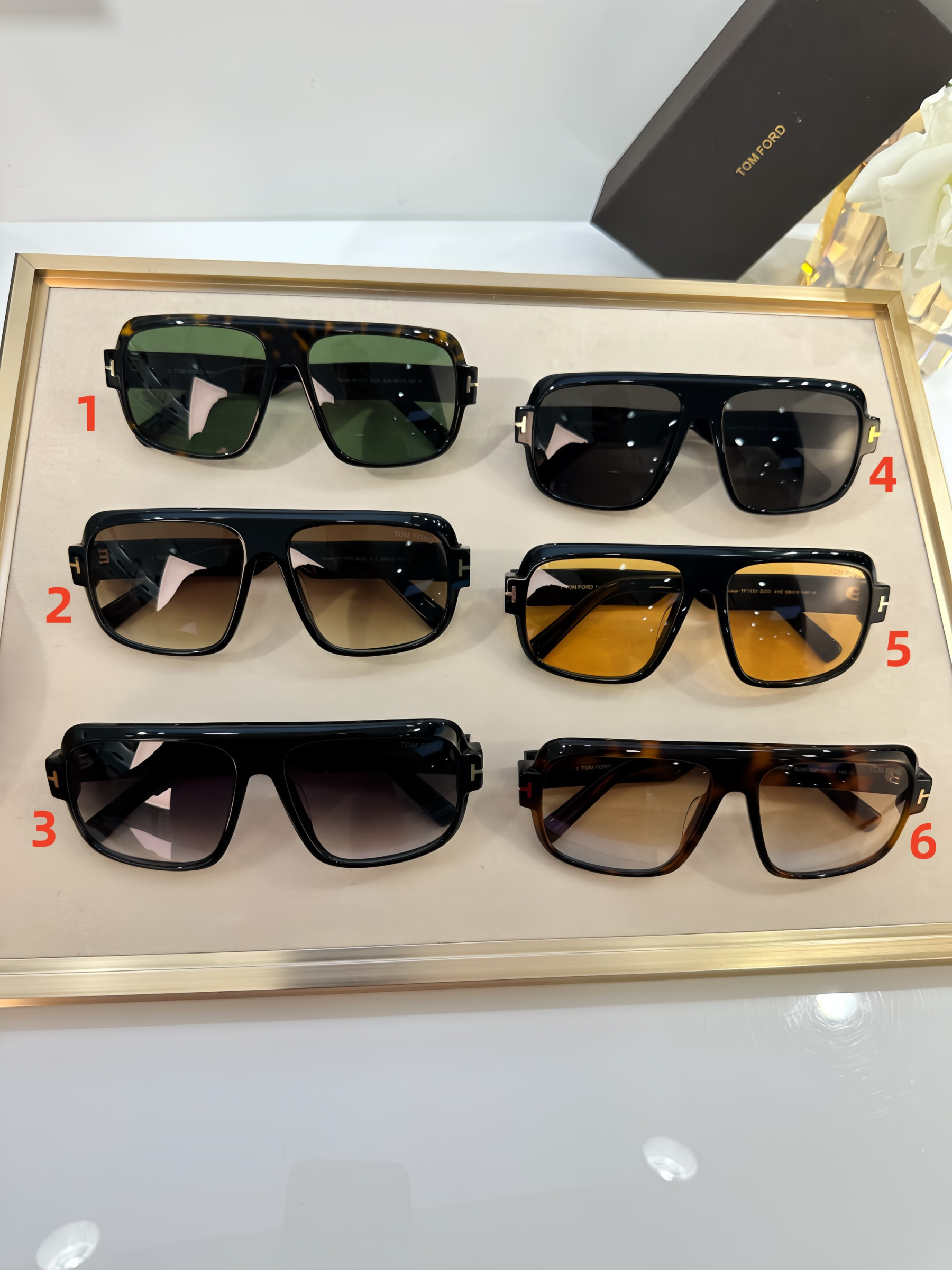 Tom Ford Glasses FT1101 58-15-140 - Image 2