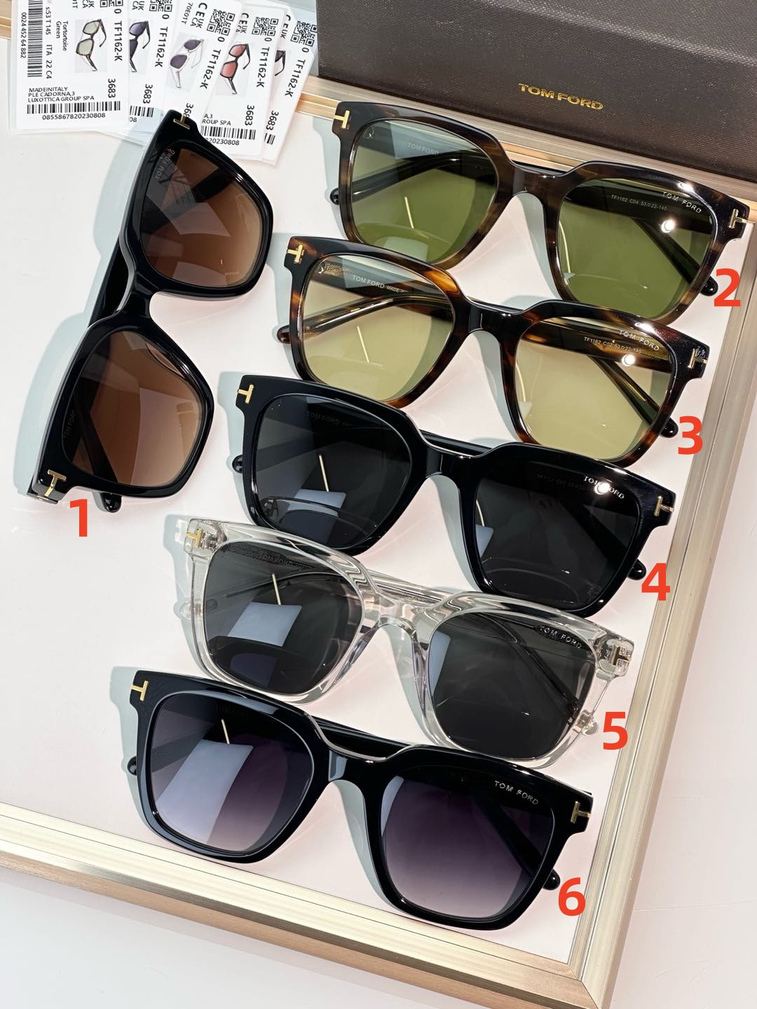 Tom Ford Glasses TF1162-k 53-22-145 - Image 2