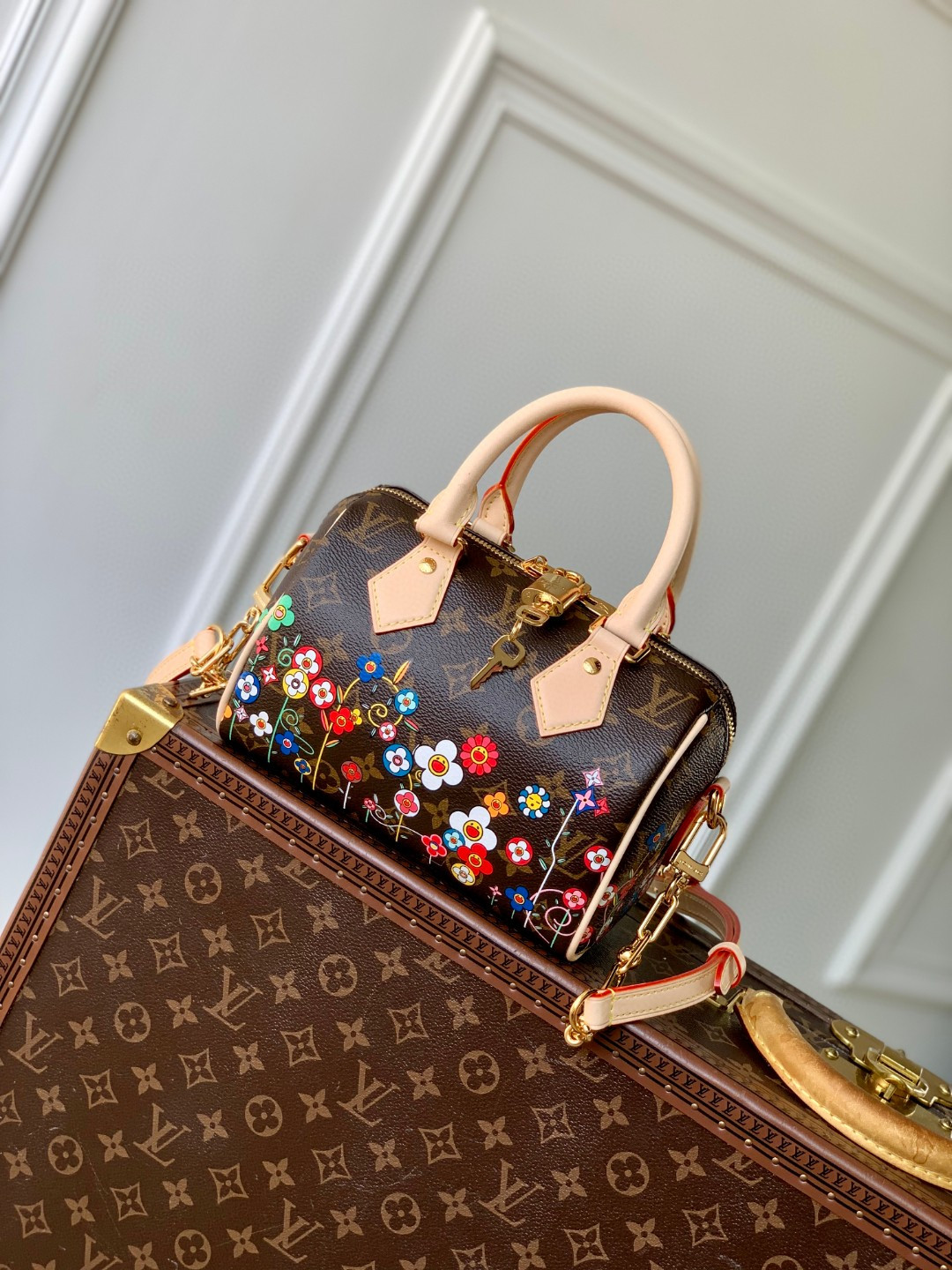 LV x TM Speedy Bandoulière 20 M14175 (20.5*13.5*12cm) - Image 2