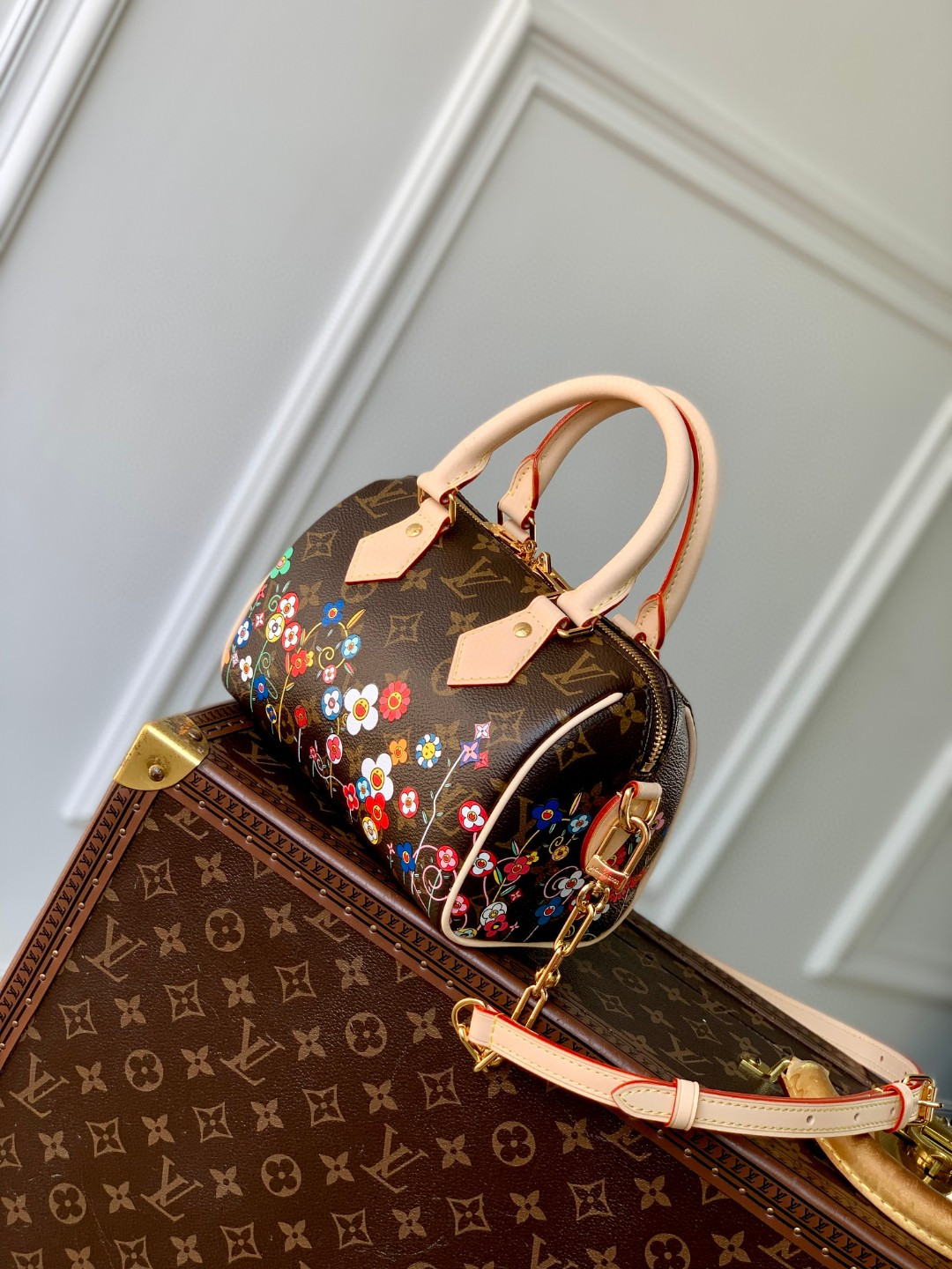LV x TM Speedy Bandoulière 20 M14175 (20.5*13.5*12cm) - Image 3