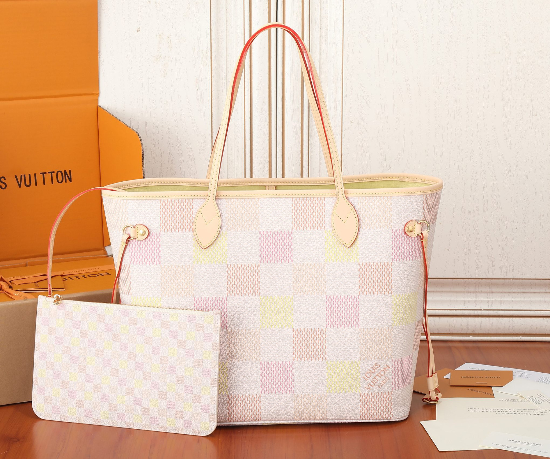 LV Neverfull MM N40668(31*28*14cm) - Image 2