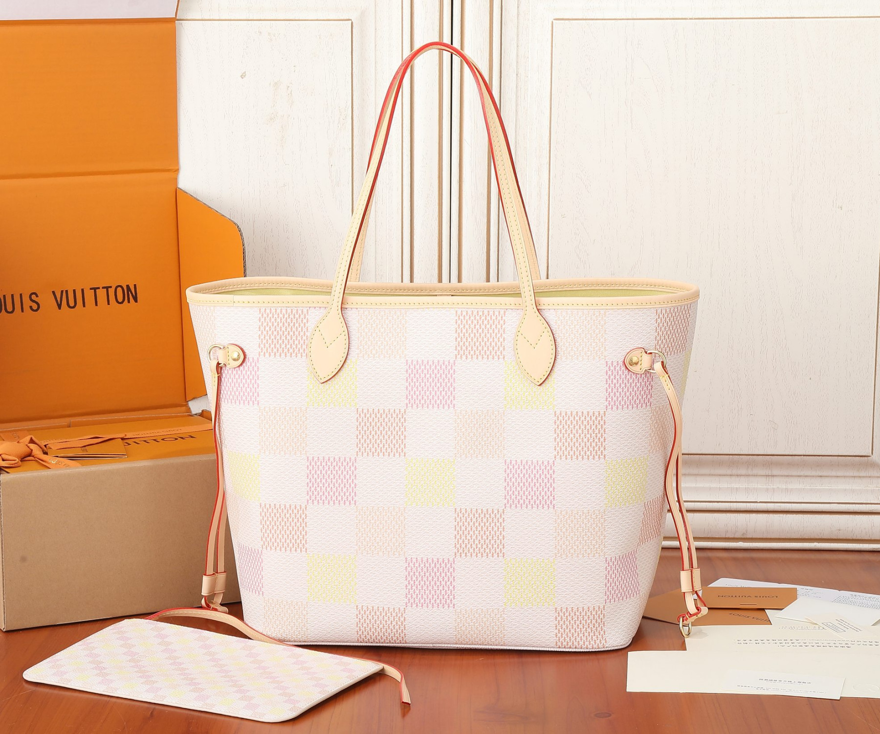 LV Neverfull MM N40668(31*28*14cm) - Image 8