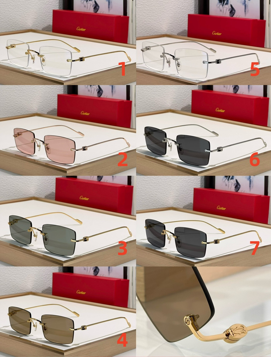 Cartier Glasses CT0367S 54-20-140 - Image 2