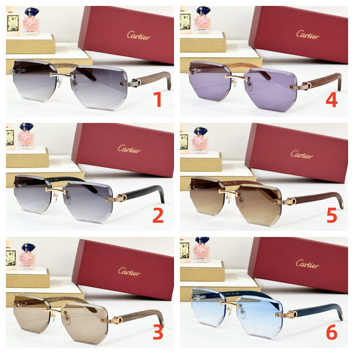 Cartier Glasses PARIS CT0620S - Image 2