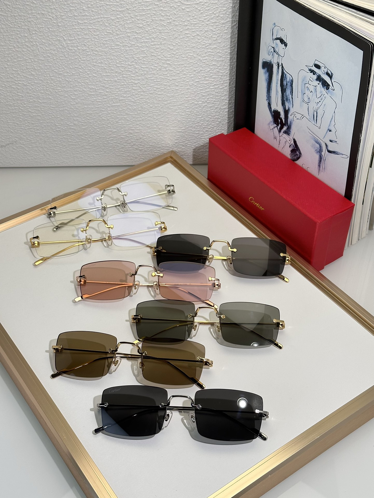 Cartier Glasses CT0367S 54-20-140 - Image 3