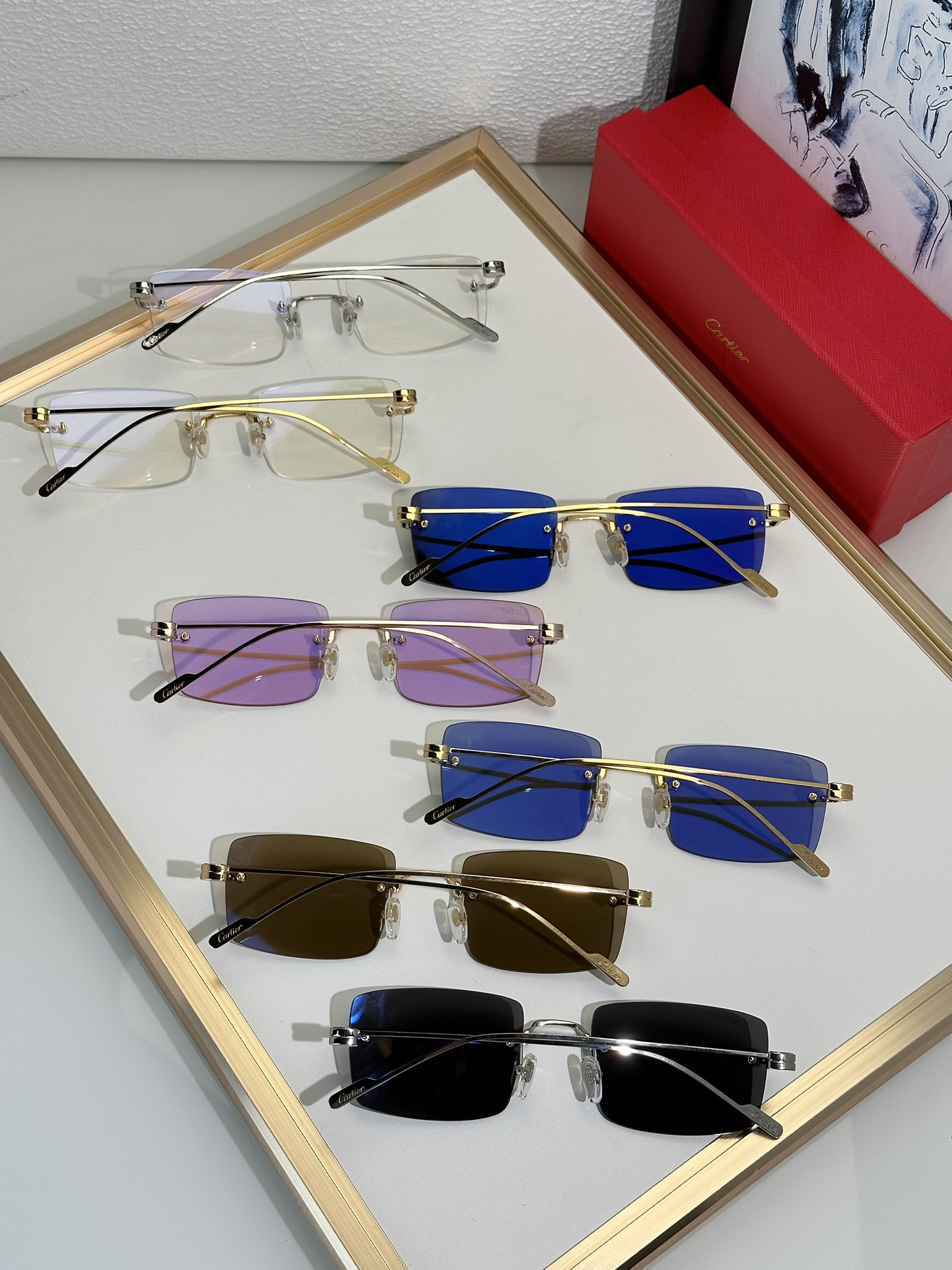 Cartier Glasses CT0367S 54-20-140 - Image 4