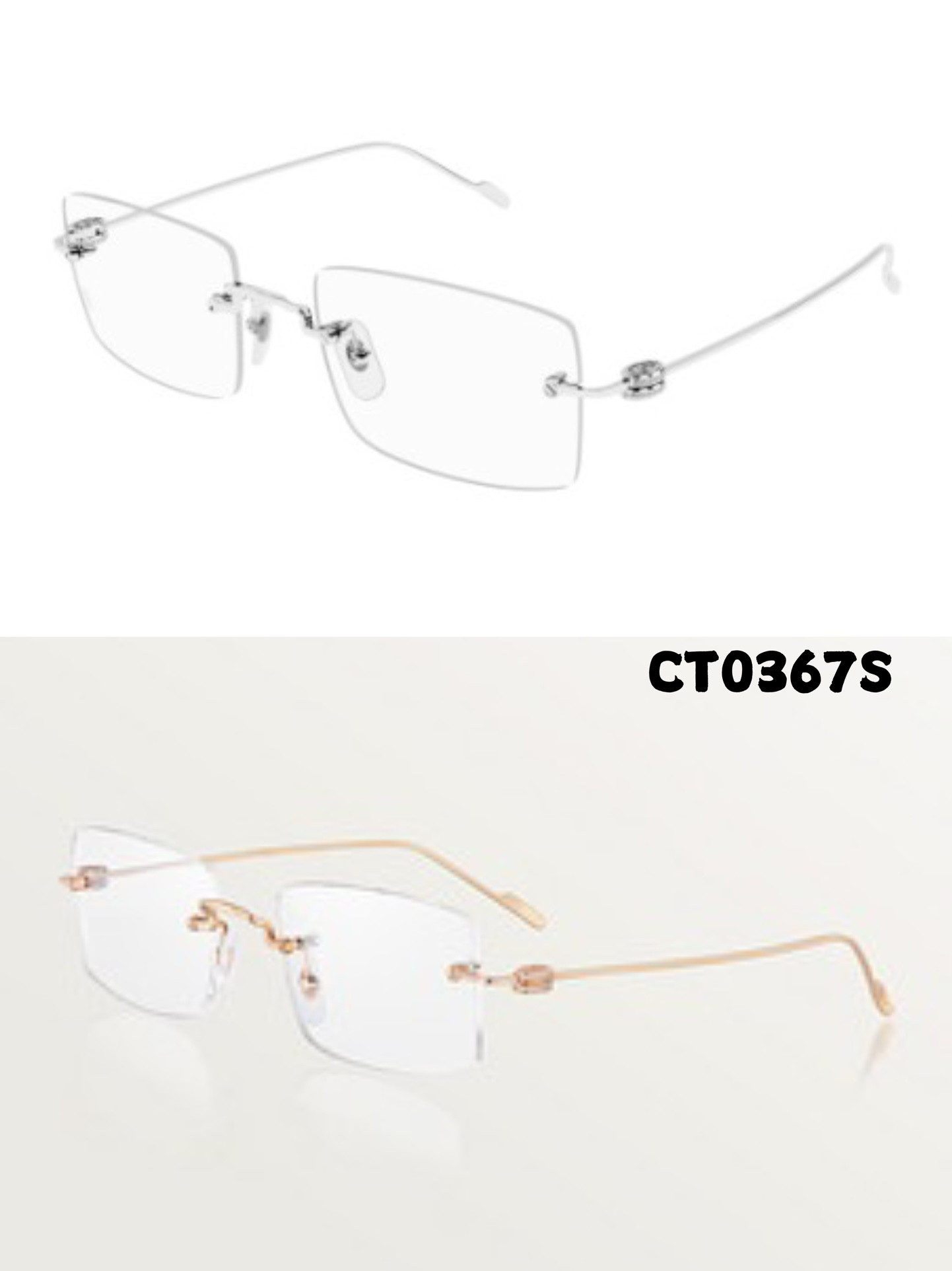 Cartier Glasses CT0367S 54-20-140 - Image 9