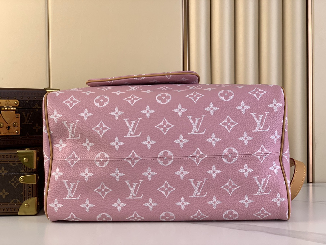 LV Speedy P9 Bandoulière 40 Candy Pink M13918 (40*26*23cm) - Image 5