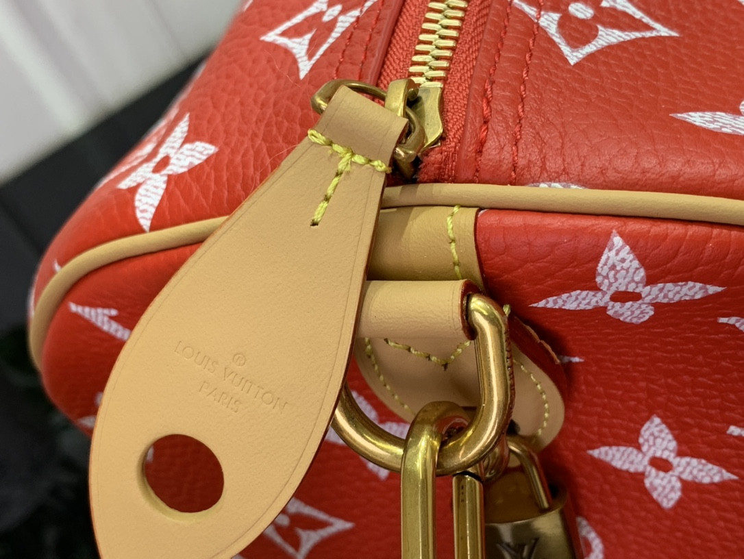LV Speedy P9 Bandoulière 40 Red M24420 40 x 26 x23cm - Image 10