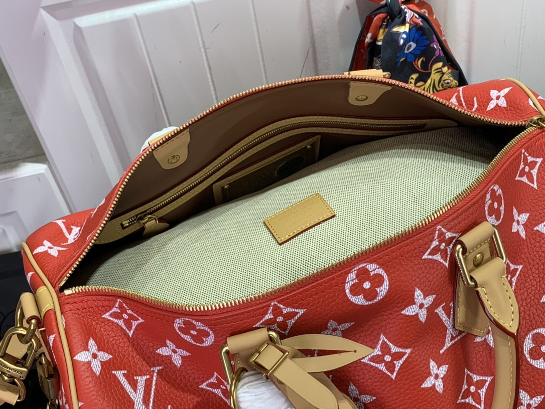 LV Speedy P9 Bandoulière 40 Red M24420 40 x 26 x23cm - Image 6