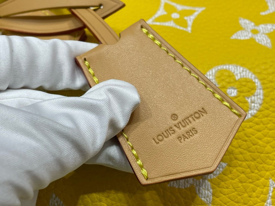 LV Speedy P9 Bandoulière 40 Lemonade M13920 (40*26*23cm) - Image 7