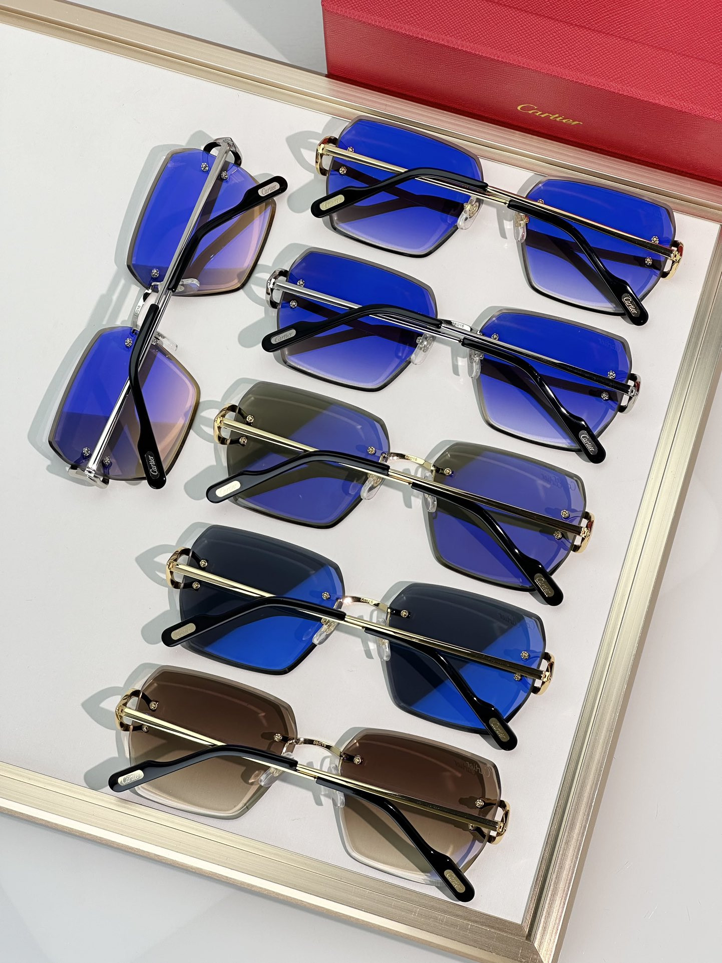 Cartier Glasses CT0466S 58-16-145 - Image 3