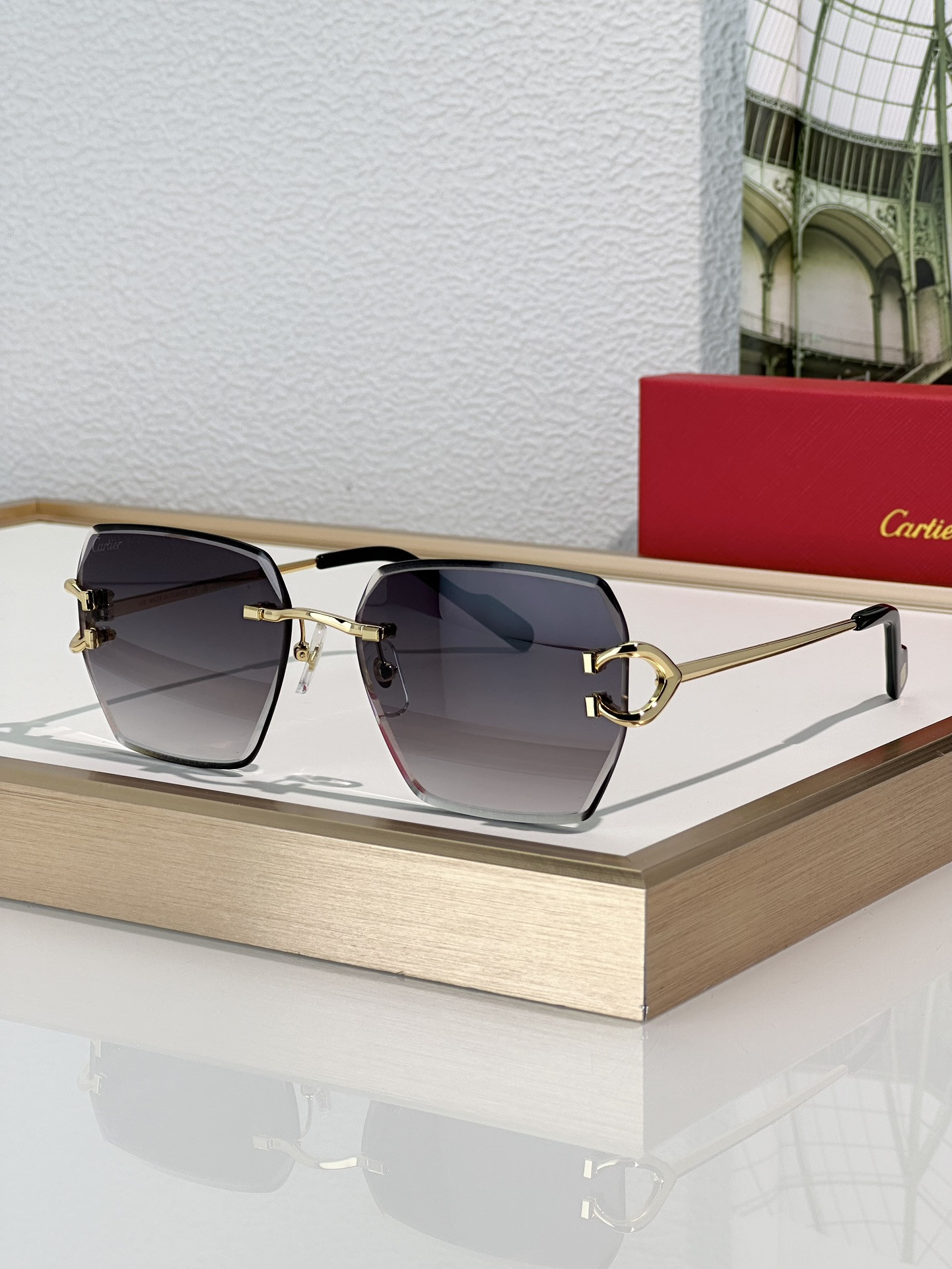 Cartier Glasses CT0466S 58-16-145 - Image 4