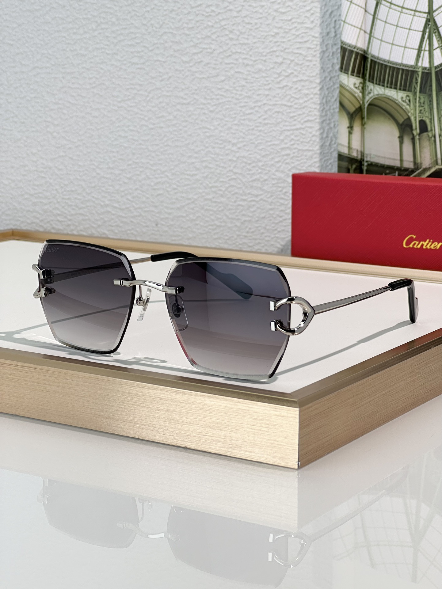 Cartier Glasses CT0466S 58-16-145 - Image 6
