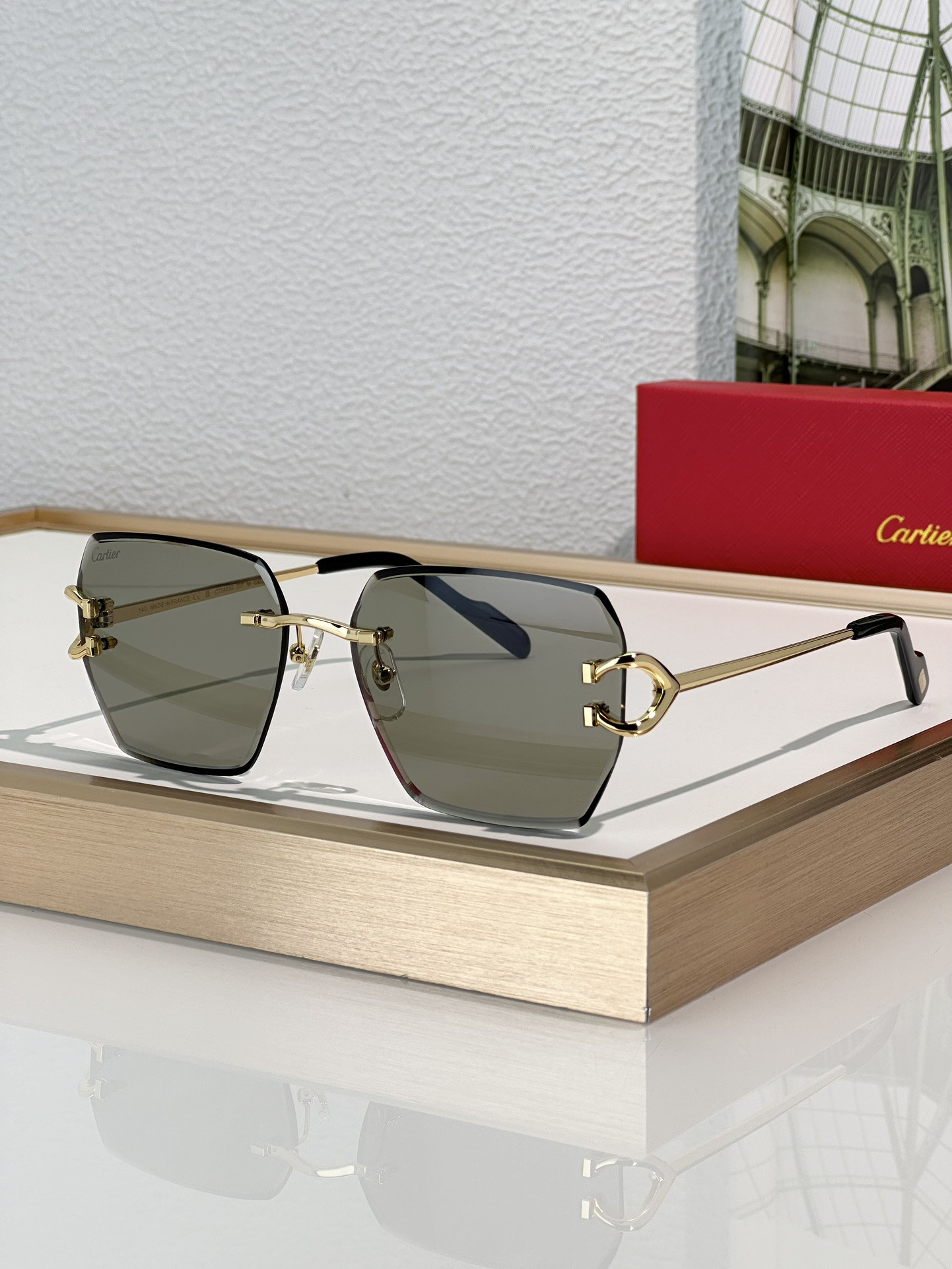 Cartier Glasses CT0466S 58-16-145 - Image 7