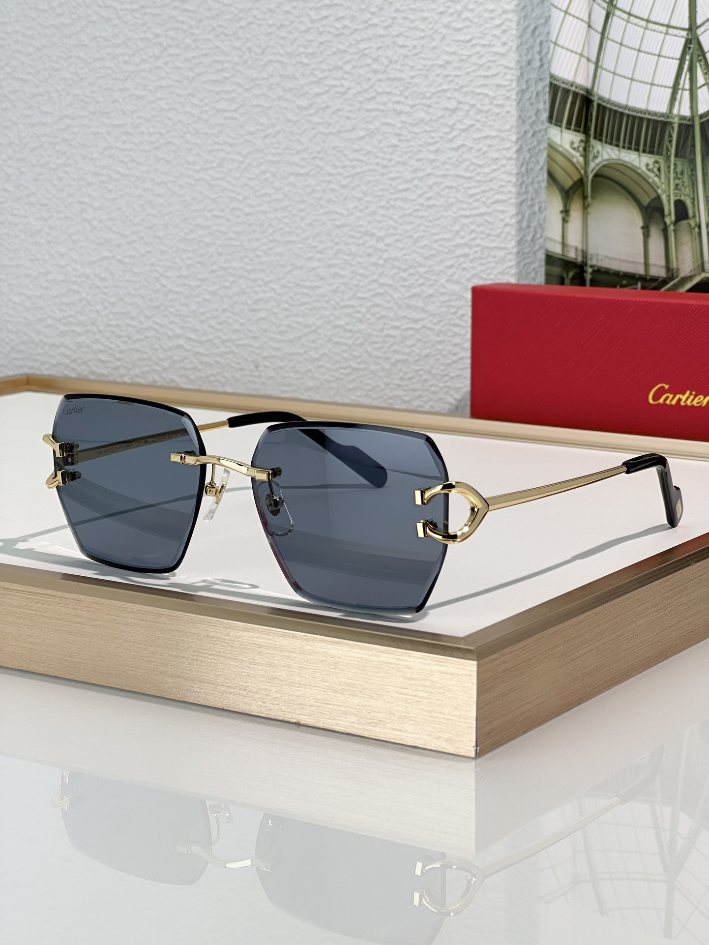 Cartier Glasses CT0466S 58-16-145 - Image 8