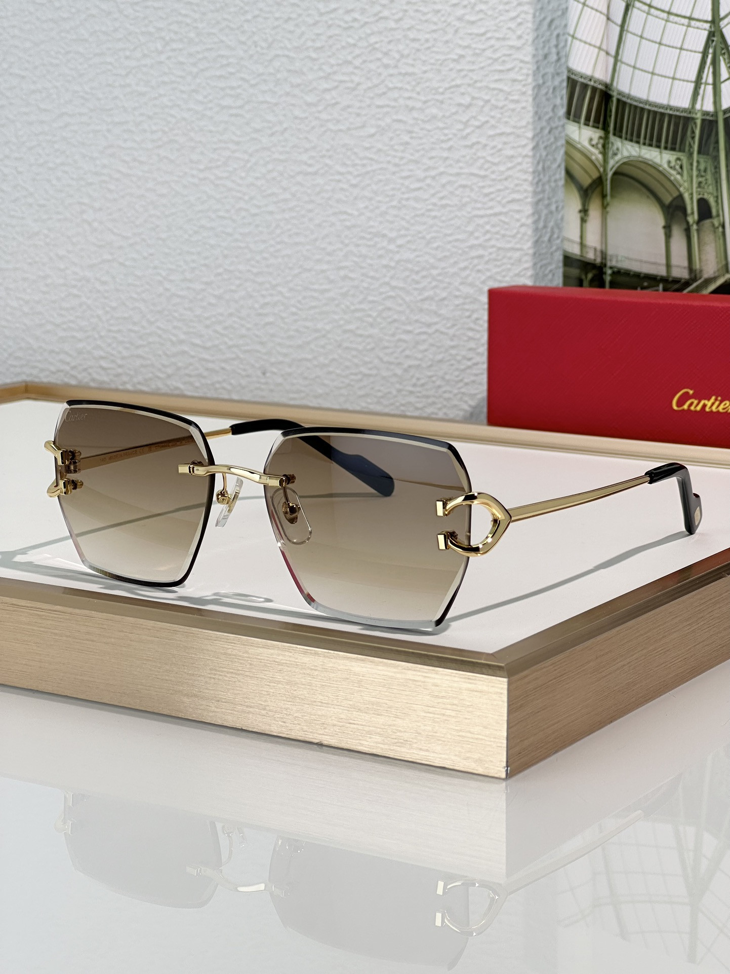 Cartier Glasses CT0466S 58-16-145 - Image 9
