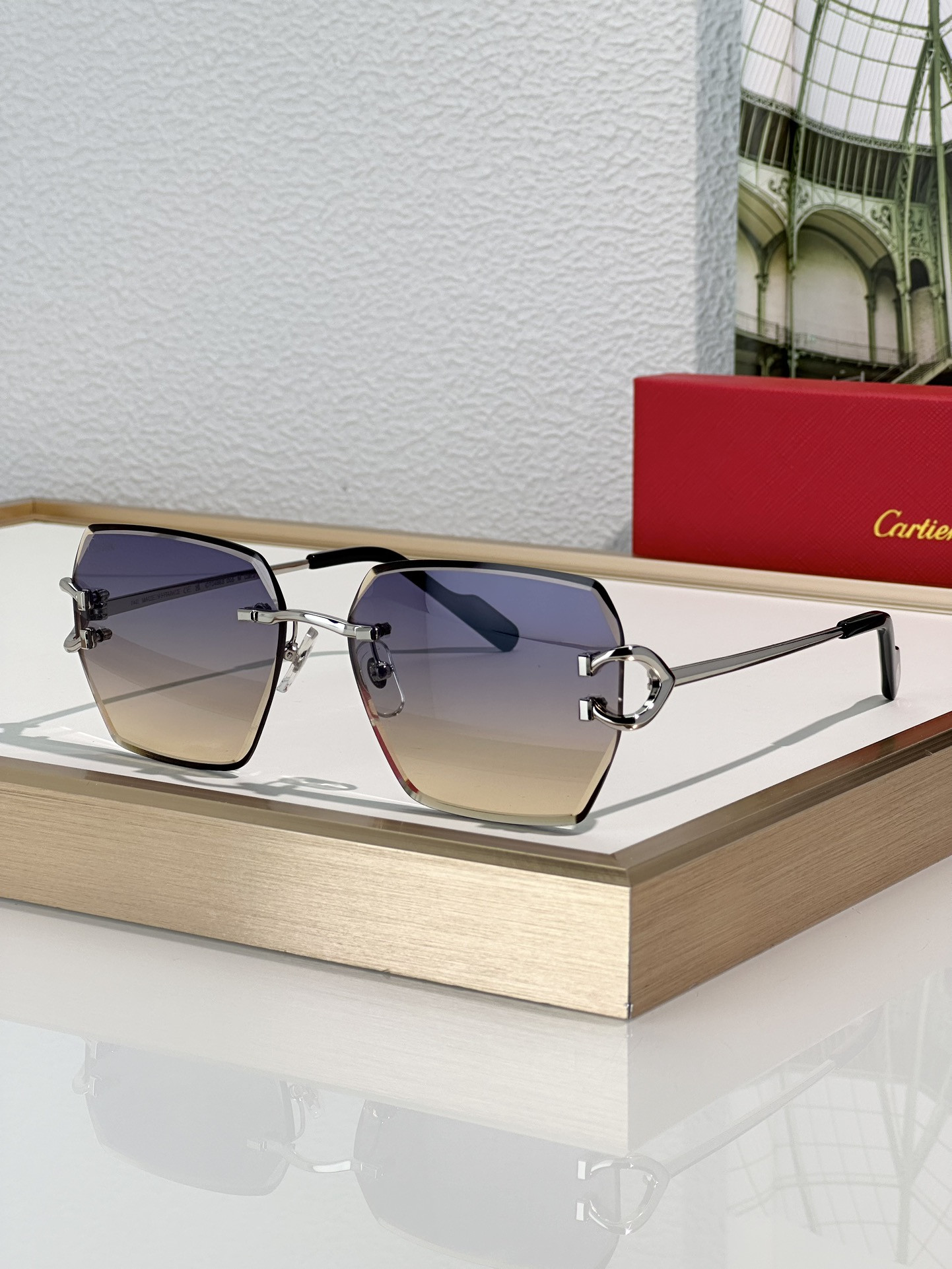 Cartier Glasses CT0466S 58-16-145 - Image 5