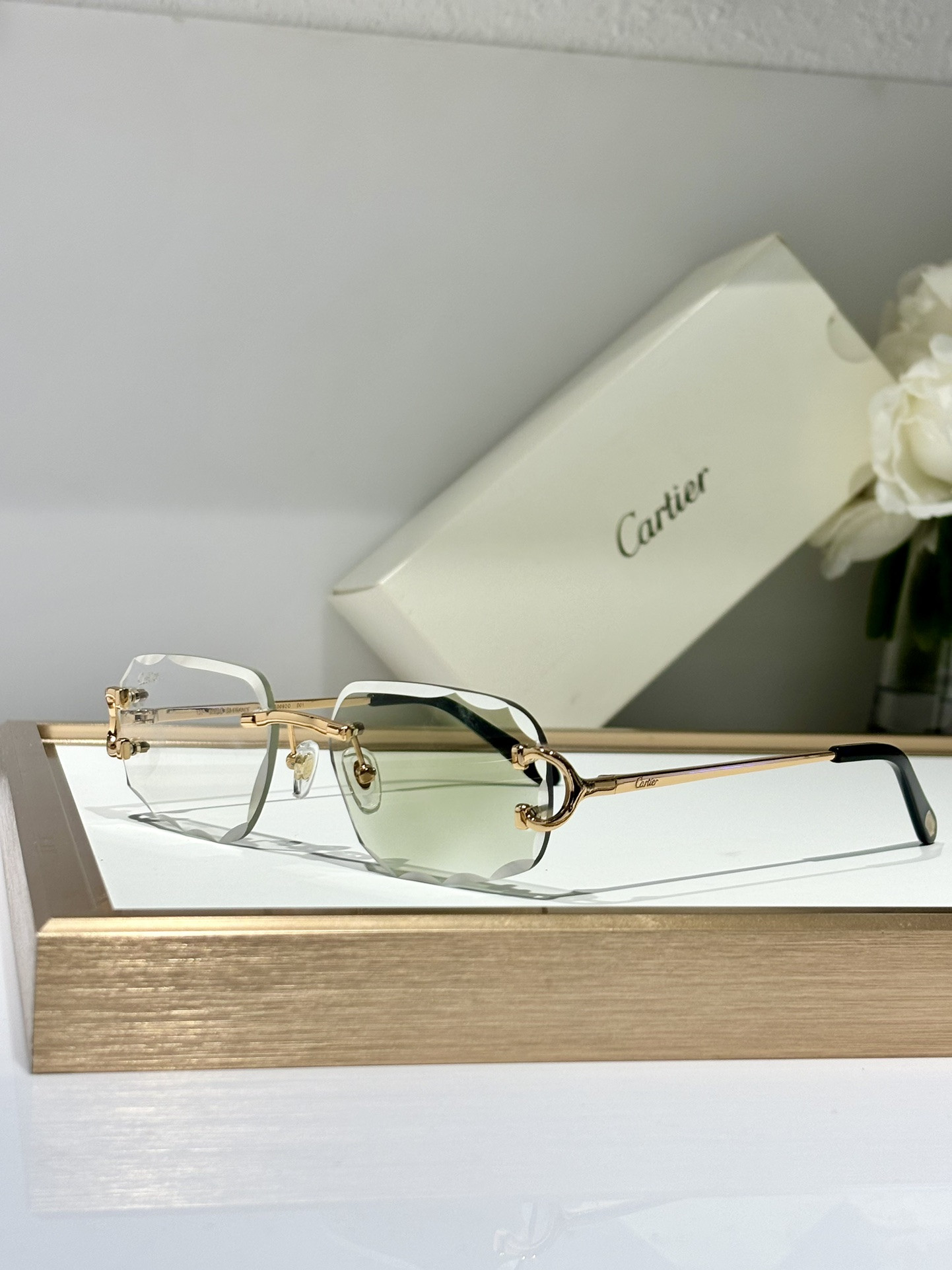 Cartier Glasses Photochromic lenses CT0092 55-18-145 - Image 6